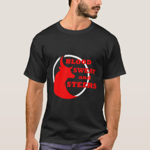 Camiseta Suor De Sangue E Rodeio De Roupa