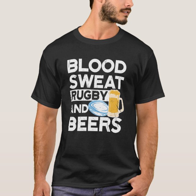 Camiseta Suor De Sangue Rugby E Cervejas Fiji Rugby (Frente)
