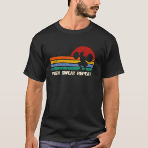 Camiseta Suor do Comboio Repetir Engraçado Engraçado Sentid