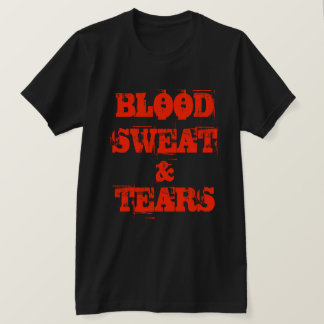 Camiseta Suor & rasgos do sangue