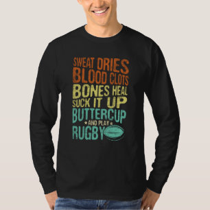 Camiseta Suor Seca Sangue Coagula Ossos Curam  Jogador de R