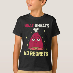 Camiseta Suores De Carne Não Lamenta Engraçados Engraçados