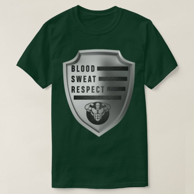 Camiseta Suores e respeito ao sangue (Frente do Design)
