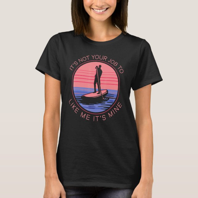 Camiseta SUP Coloque o Surfista de Surfe Vin (Frente)