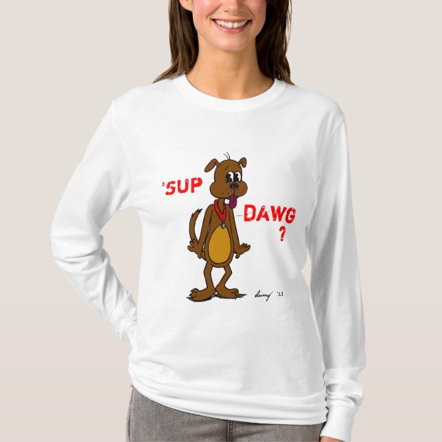 Camiseta SUP DAWG? Camiseta-de-açúcar (Frente)