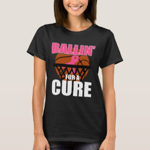 Camiseta Sup de Sensibilização do Cancer de Fita Rosa de By