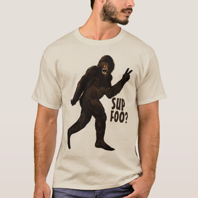 Camiseta Sup Foo de Bigfoot? (Frente)