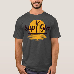 Camiseta SUP Girl Stand Up Padden Embarcar Verão