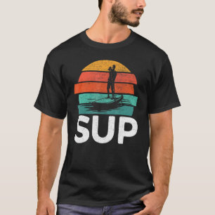 Camiseta Sup Levante-Se Carregando Paddleboard Navegando