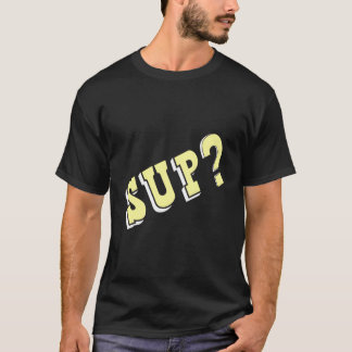 Camiseta Sup Perguntando O Que Está Acontecendo