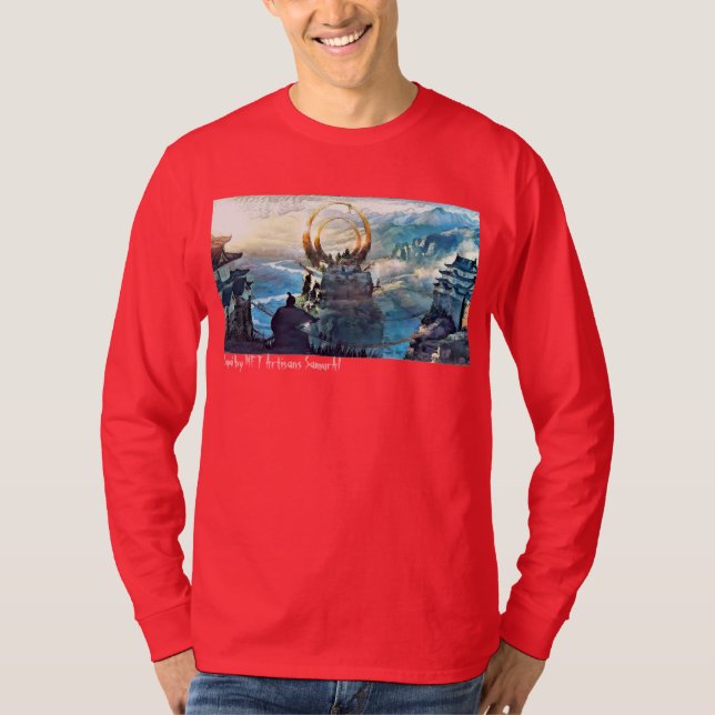 Camiseta Supai - Artista - Artista NFT Artisans SamurAI T-S (Frente)