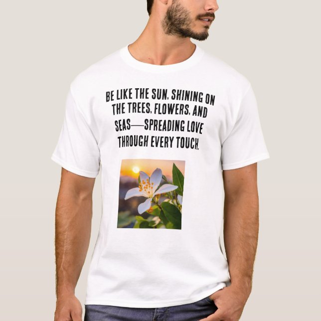 Camiseta Suparb Sun Nature Designs (Frente)