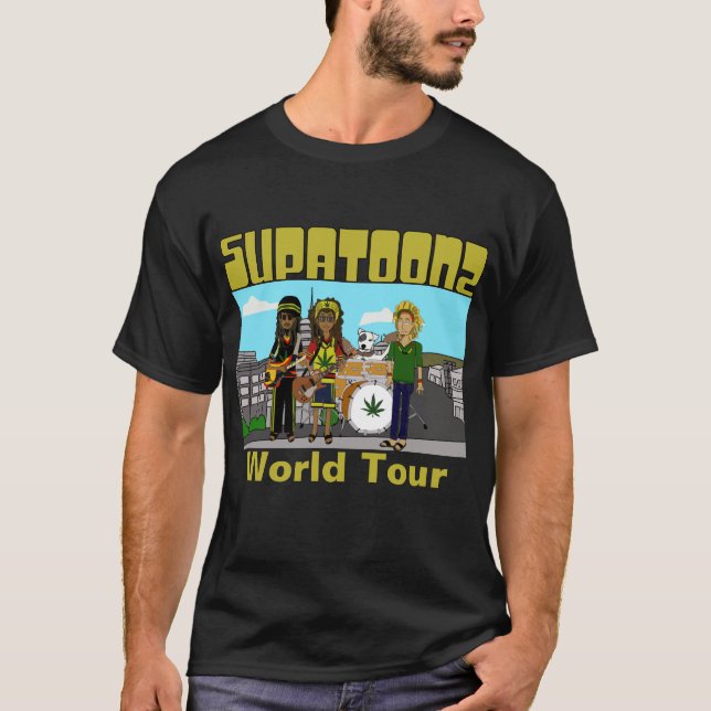 Camiseta Supatoonz World Tour (Frente)