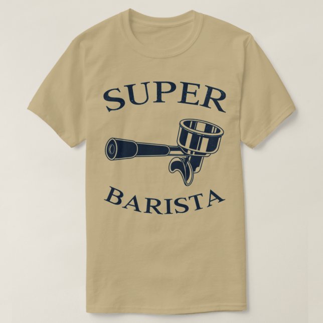 CAMISETA SUPER BARISTA (Frente do Design)