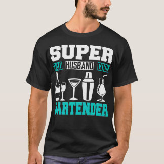 Camiseta Super Barman Super Marido Super Pai