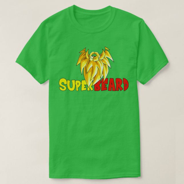 Camiseta Super Beard (Frente do Design)