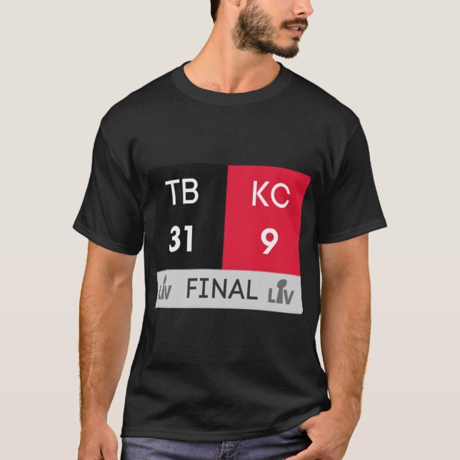 Camiseta Super Bowl LV 2021 Final Tampa Bay Buccaneer (Frente)