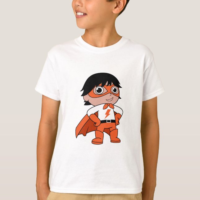 Camiseta Super Boy Action Hero (Frente)