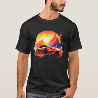 Camiseta Super Carro Esportivo Exótico Arte Conceitual