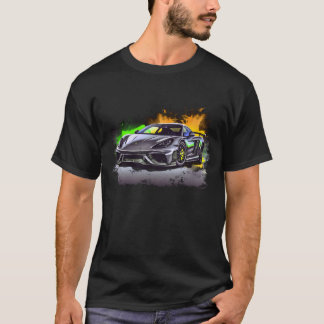 Camiseta Super Carro Esportivo Exótico Arte Conceitual