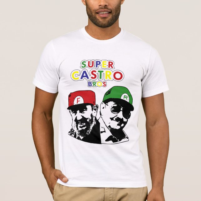 Camiseta Super Castro Bros. (Frente)