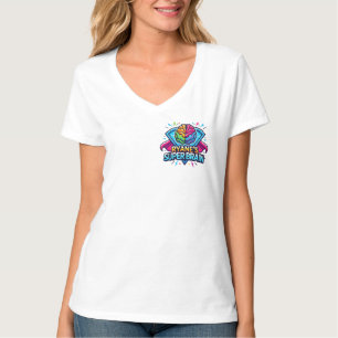 Camiseta Super Cérebro de Ryane - Raça para Esperança