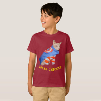 Camiseta SUPER CHICKEN KidsShirt Unisex