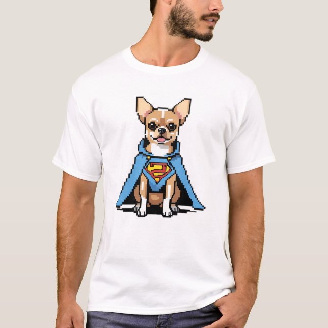 Camiseta Super Chihuahua T-Shirt (Frente)