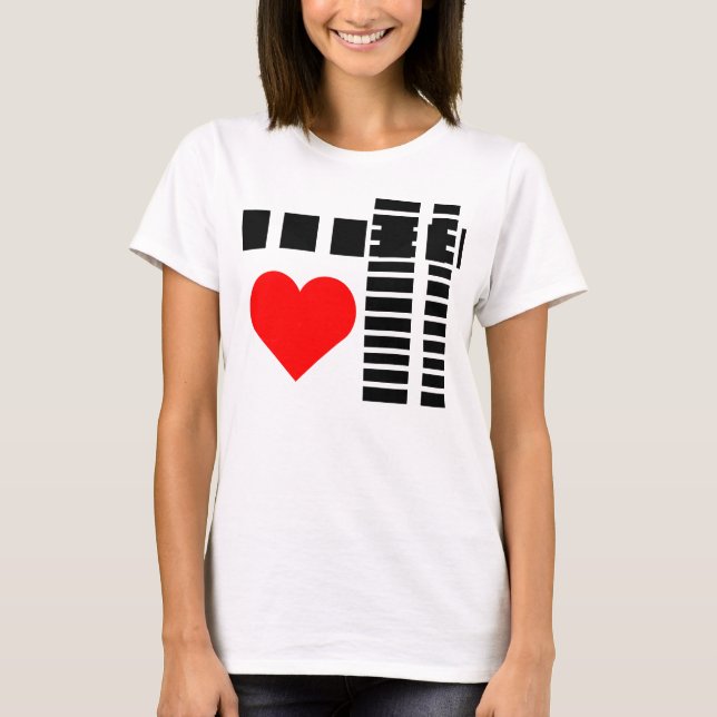 Camiseta Super Coração Doce (Frente)