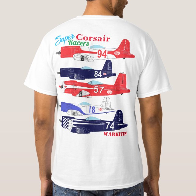 Camiseta Super Corsair Racers (Verso)