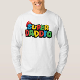 Camiseta Super Daddio para melhor pai