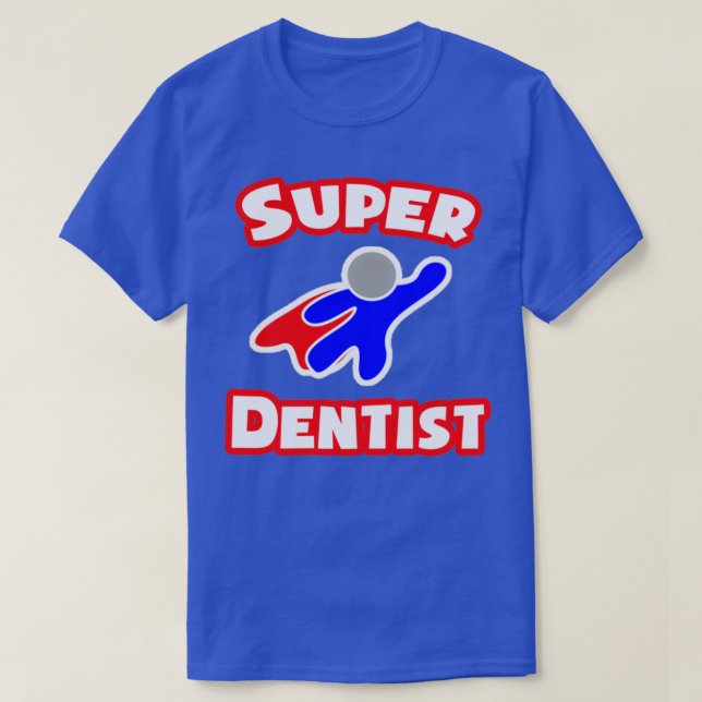 Camiseta Super Dentista (Frente do Design)
