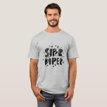 Camiseta Super Duper Positive Slogan T-Shirt - Minimalist<br><div class="desc">Spread good vibes with this Super Duper T-Shirt. Featuring a bold, playful, and minimalist typography design, this shirt is the ultimate positive slogan tee for anyone who loves a cheerful and confident look. The clean, modern font makes a big statement with a simple message, making it a versatile piece for...</div>