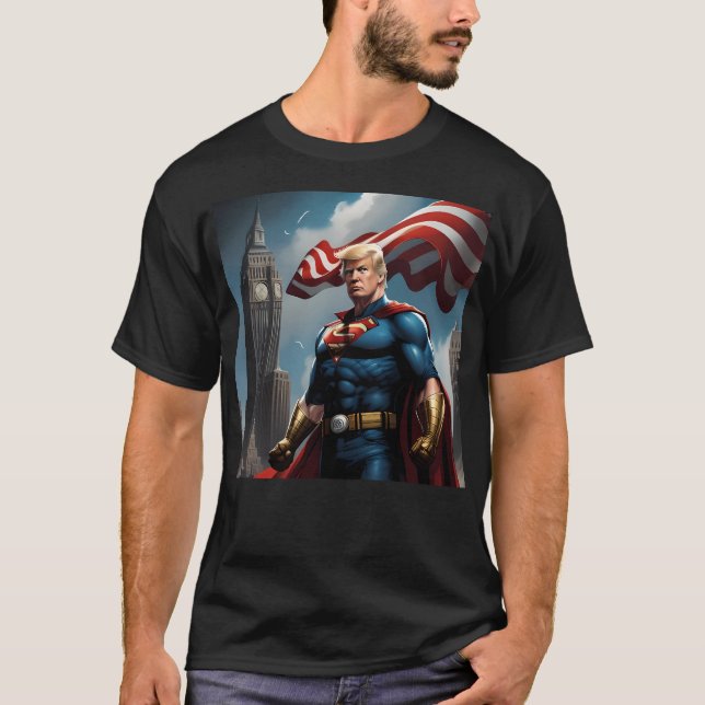Camiseta Super Duper Trump (Frente)