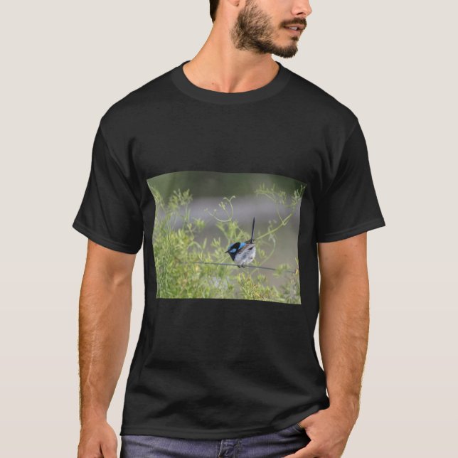 Camiseta Super Fairywren Bird Design (Frente)