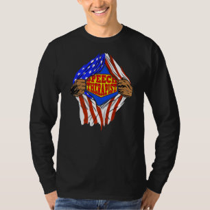 Camiseta Super Fala Terapista Hero Job