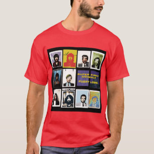 Camiseta Super Furry Animals Fuzzy Logic família