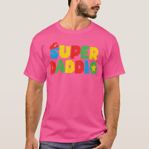 Camiseta Super Gamer Pai Desencadeado Celebrando o Poder Pa