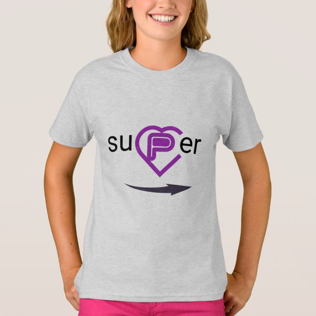Camiseta super heart (Frente)