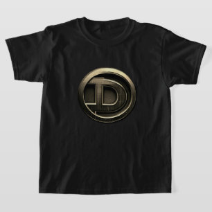 Camiseta Super Hero "D" Insígnia T-Shirt