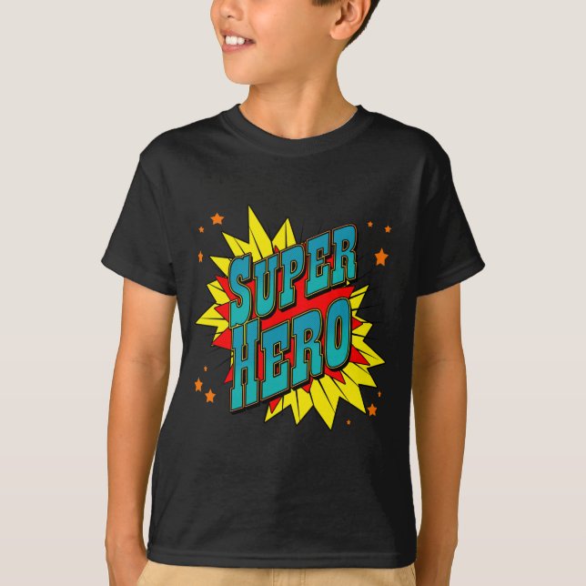 Camiseta Super-herói (Frente)