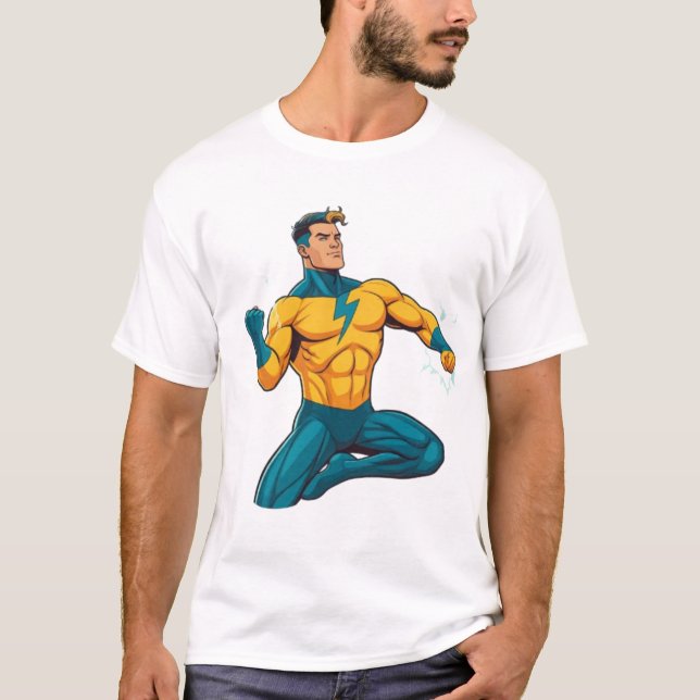 Camiseta Super-herói (Frente)