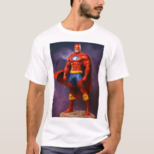 Camiseta Super Herói Chic: Libere Seu Herói Interior" "Pode