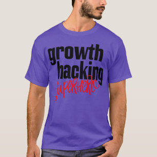 Camiseta Super-herói de bloqueio de crescimento
