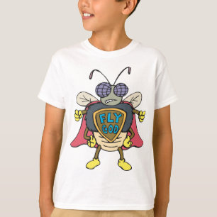 Camiseta Super-Herói Deus Voa Personagem de Inseto Voador