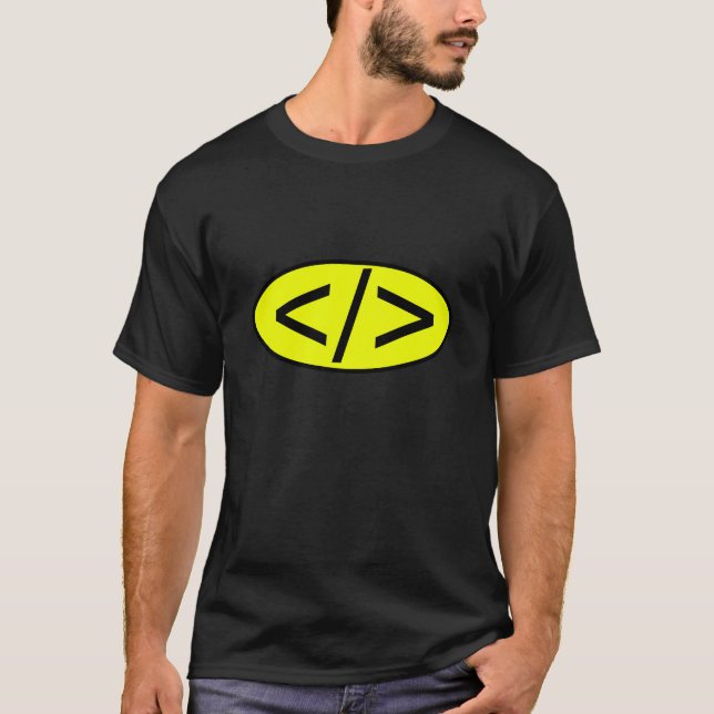 Camiseta Super-herói do HTML (Frente)
