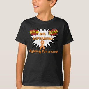 Camiseta Super-herói do MS