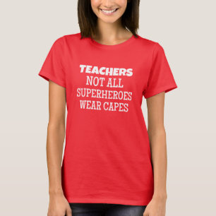 Camiseta Super-herói do professor