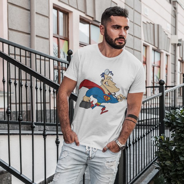 Camiseta Super-Herói Doutor Mens T-Shirt (Criador carregado)
