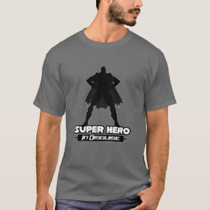 Camiseta Super Herói Em Disfarce